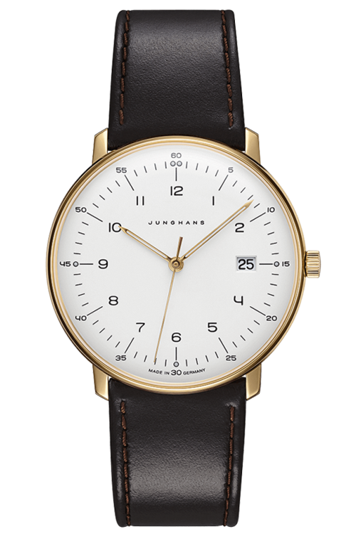 ユンハンス（JUNGHANS）「マックス・ビル（max bill）」は、ドイツ・バウハウスの哲学を継承した機能美とミニマルデザインの腕時計コレクション。無駄のないフォルムと高い視認性で、時代を超えて愛される名作。東京でユンハンスのマックス・ビルを購入するなら阪急メンズ東京がおすすめ。都内最大級の展示数を誇り、手巻き・自動巻き・クロノスコープなど幅広いラインナップをご覧いただけます。  ユンハンス（JUNGHANS）の名作「マックス・ビル（max bill）」シリーズは、バウハウスの精神を体現するシンプルで美しいデザインが魅力の機械式腕時計。クラシックな手巻きから自動巻き、クロノスコープまで多彩なラインナップを展開。東京でユンハンスをお探しなら阪急メンズ東京へ。都内最大級の展示数を誇り、豊富なモデルを実際に手に取ってご覧いただけます。