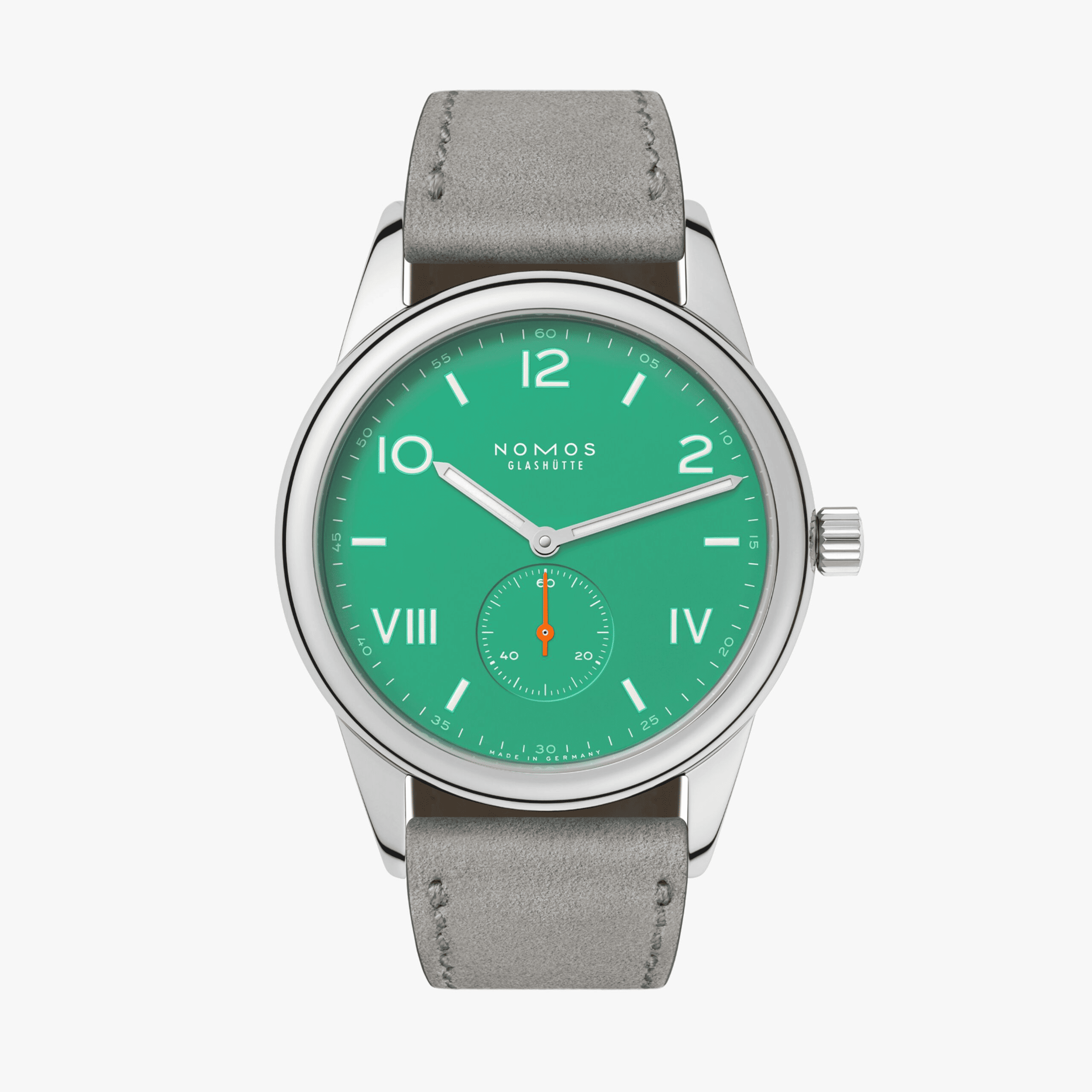 NOMOS GLASHÜTTE  クラブキャンパス  38mm NM726　エレクトリックグリーン　シンプル腕時計　機械式時計　手巻き時計　時計　腕時計　ドイツ　ドイツ時計　メンズ腕時計　レディース腕時計　プレゼント　ペアウォッチ