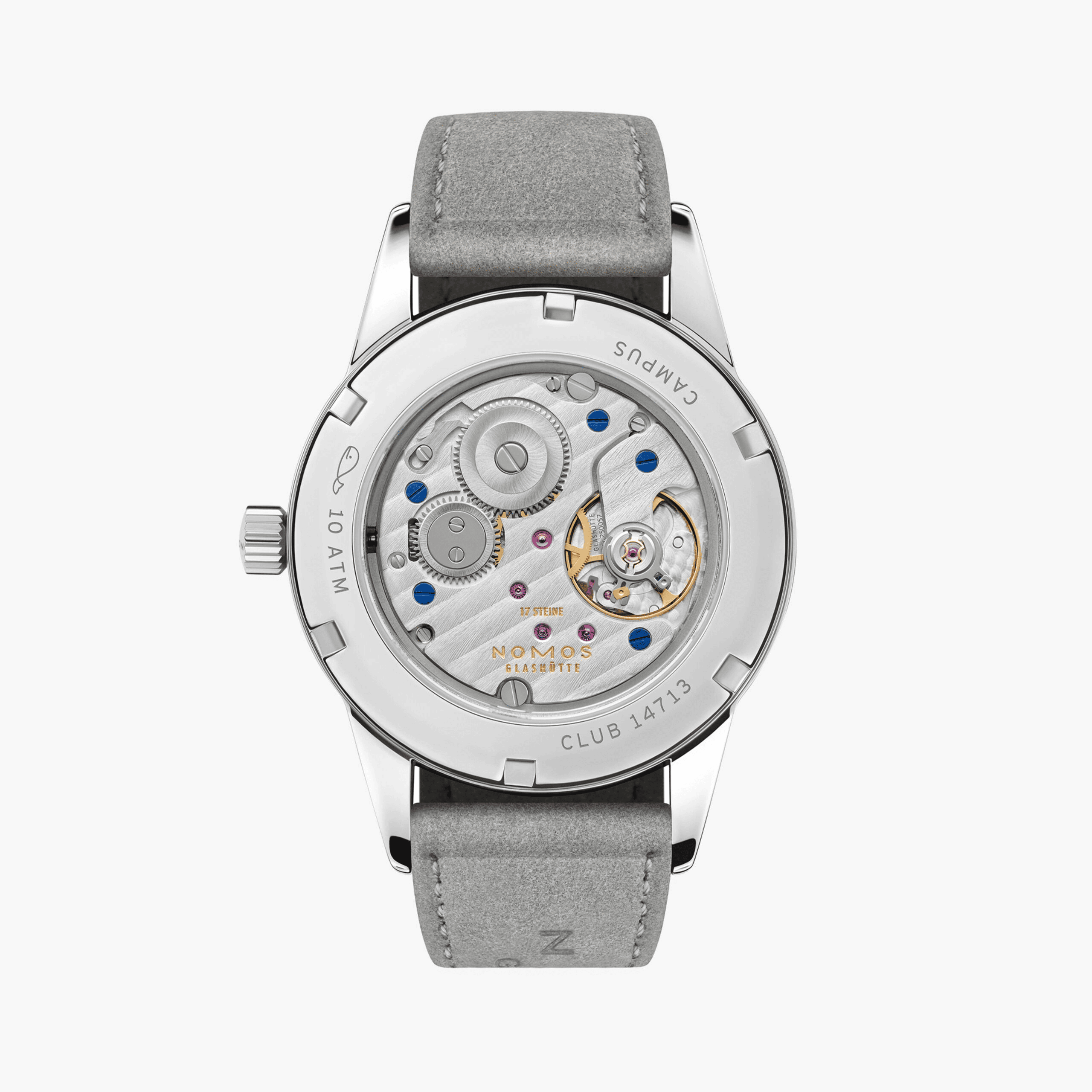 レディースにも人気のNOMOS Club Campus Starlight NM718.GB。ギフトにも最適な手巻き式高級時計。ノモスの洗練された機械式腕時計。