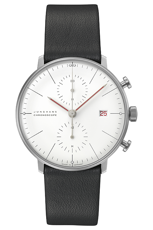 JUNGHANS（ユンハンス）は、1861年創業のドイツ・シュランベルクに本拠を構える名門時計ブランド。バウハウスの精神を継承し、機能美と合理性を極めたデザインで世界中の時計愛好家を魅了してきました。シンプルでありながら独自の存在感を放つマックス・ビルをはじめ、フォーム、マイスター、1972シリーズなど、多彩なコレクションに共通するのは“ドイツらしい誠実なものづくり”への徹底したこだわり。精密なムーブメントと洗練された造形が調和するユンハンスの腕時計は、世代を超えて長く愛される機械式腕時計です。東京でユンハンスの時計をお探しなら、正規販売店・阪急メンズ東京 FORTUNE TIMEへ。都内でも有数の充実した展示数を誇り、クラシックからモダンまで幅広いラインナップをご覧いただけます。