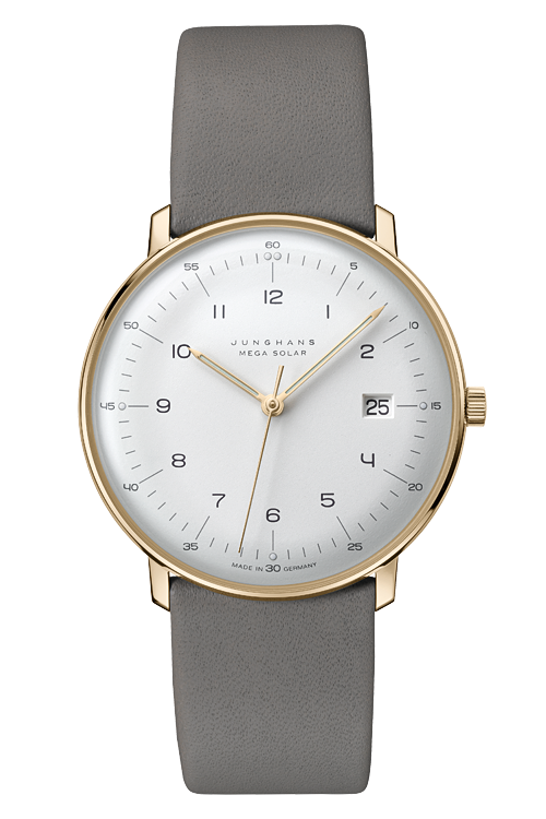 ユンハンス（JUNGHANS）「マックス・ビル（max bill）」は、時をシンプルに美しく表現したドイツデザインの傑作。誕生日や就職、結婚記念日など、人生の節目に贈る特別な腕時計として人気の高いコレクションです。控えめながら深い存在感を放つデザインは、長く愛用できる一生もの。東京でユンハンスのプレゼントを選ぶなら阪急メンズ東京へ。都内最大級の展示数を誇り、贈り物にふさわしいマックス・ビルを実際に手に取ってご覧いただけます。  ユンハンス（JUNGHANS）「マックス・ビル（max bill）」は、ドイツ・バウハウスの哲学を継承した機能美とミニマルデザインの腕時計コレクション。無駄のないフォルムと高い視認性で、時代を超えて愛される名作。東京でユンハンスのマックス・ビルを購入するなら阪急メンズ東京がおすすめ。都内最大級の展示数を誇り、手巻き・自動巻き・クロノスコープなど幅広いラインナップをご覧いただけます。