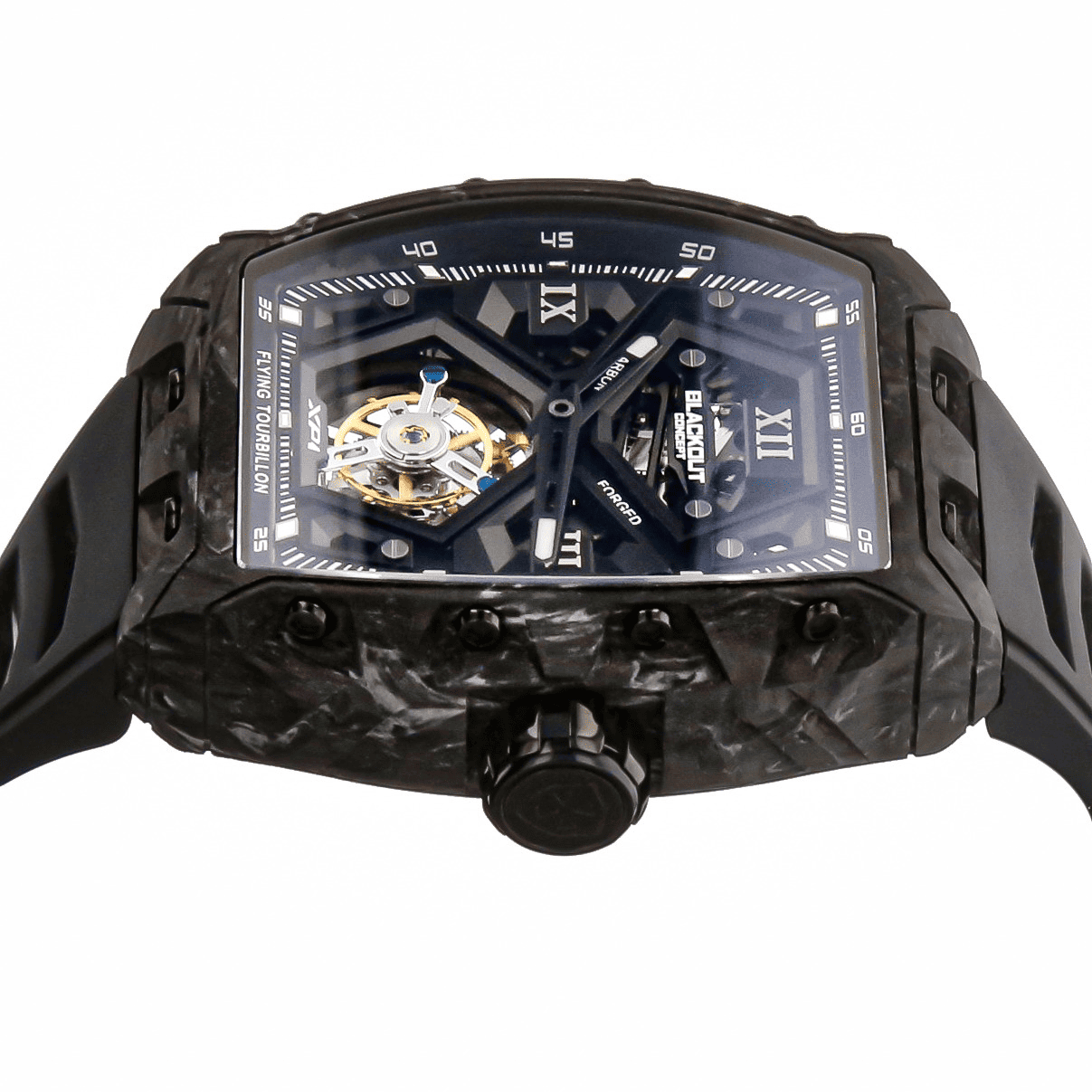 「高級感ある腕時計をカジュアルに楽しむならこれ｜BLACKOUT WATCHES XP1 Tourbillonが日本初上陸」