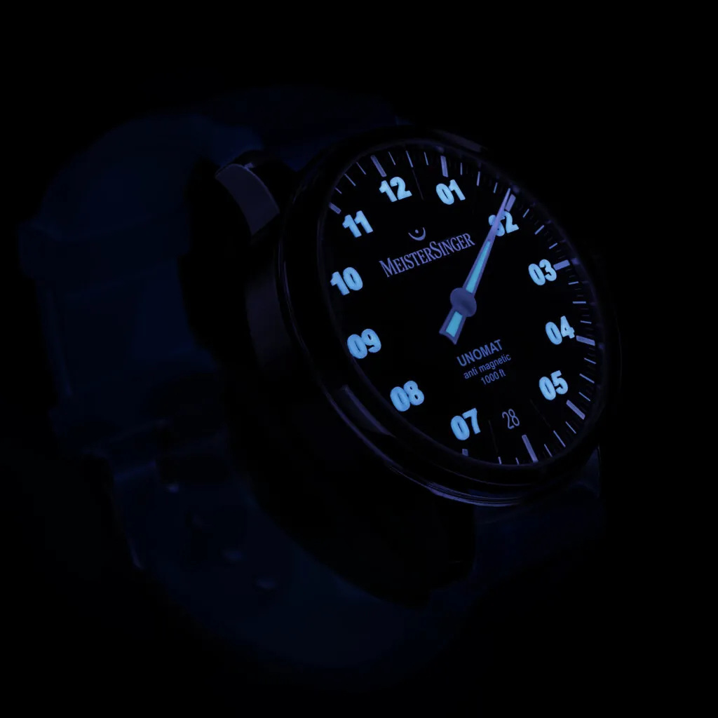 MeisterSinger（マイスタージンガー） FORTUNE TIME 阪急メンズ東京 東京・有楽町 品番UN902BLU 商品画像3