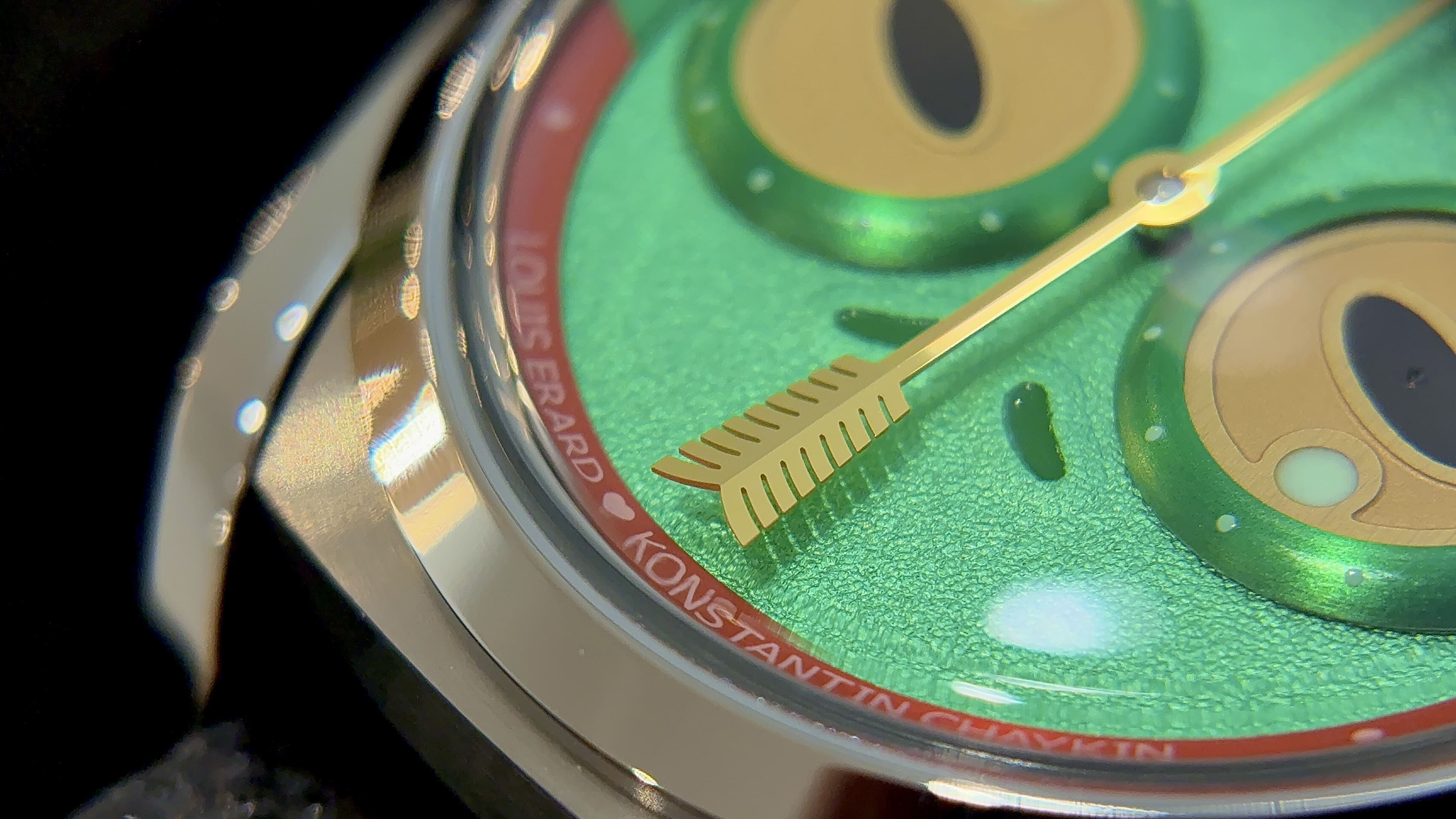 「Noirmont」X　Regulator　 Louis Erard × Konstantin Chaykin Unfrogettable LE85340AA01BVA191 ルイエラール　コンスタンティンチャイキン