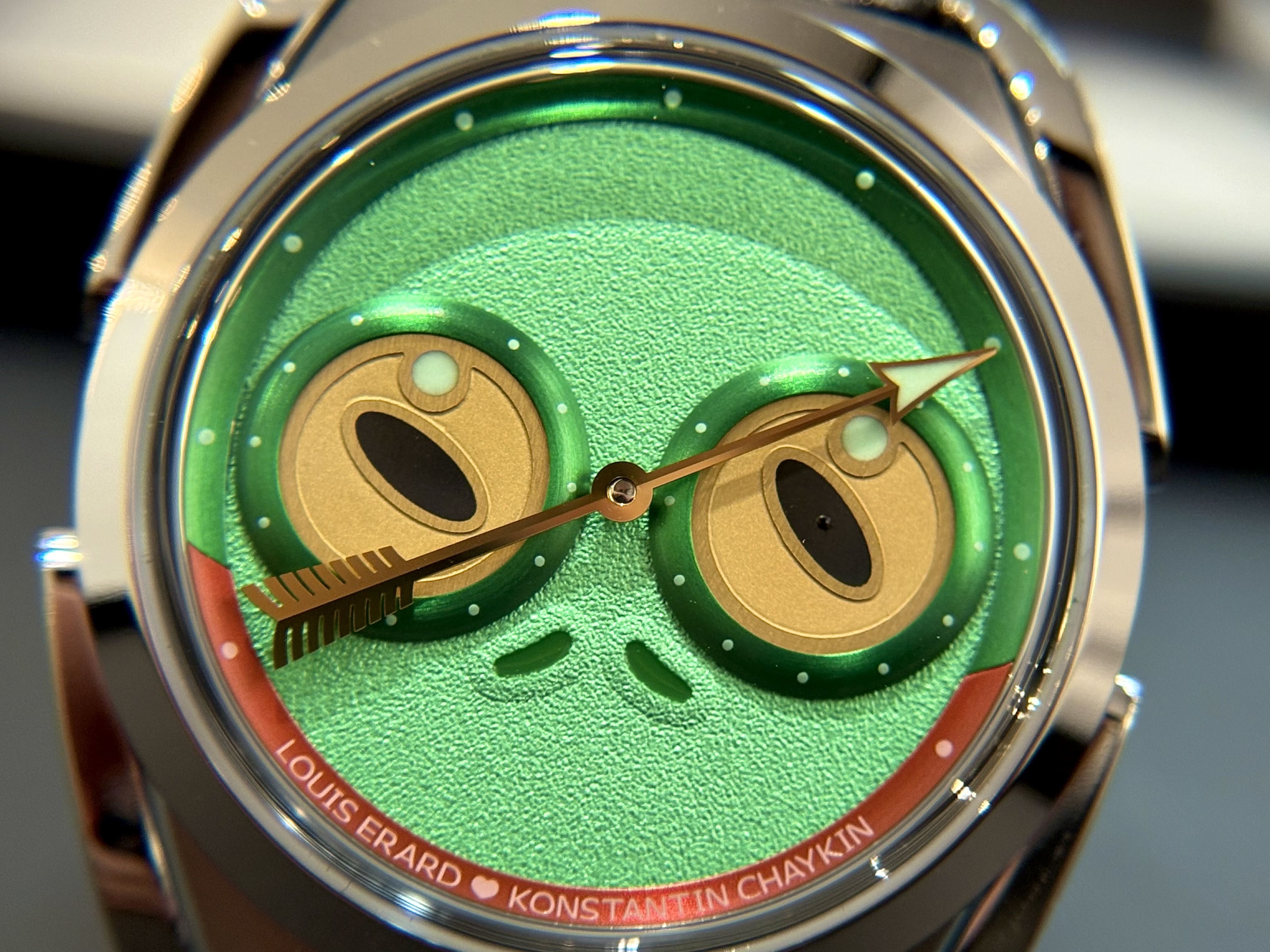 「Noirmont」X　Regulator　 Louis Erard × Konstantin Chaykin Unfrogettable LE85340AA01BVA191 ルイエラール　コンスタンティンチャイキン