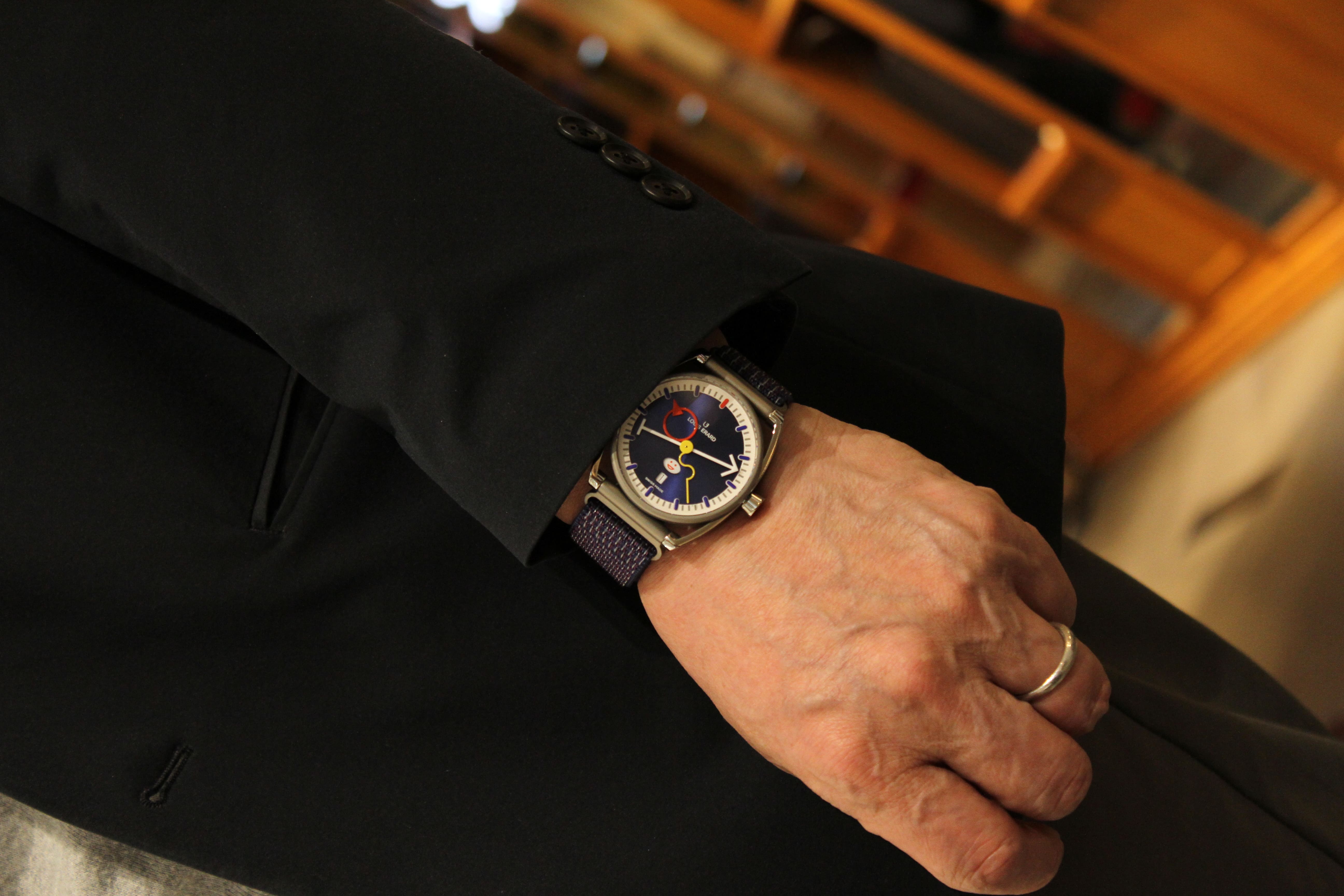 Louis Erard ×Alain Silberstein Hall of Fame Collection Smile-Day Blue LE75357TT05BTT90