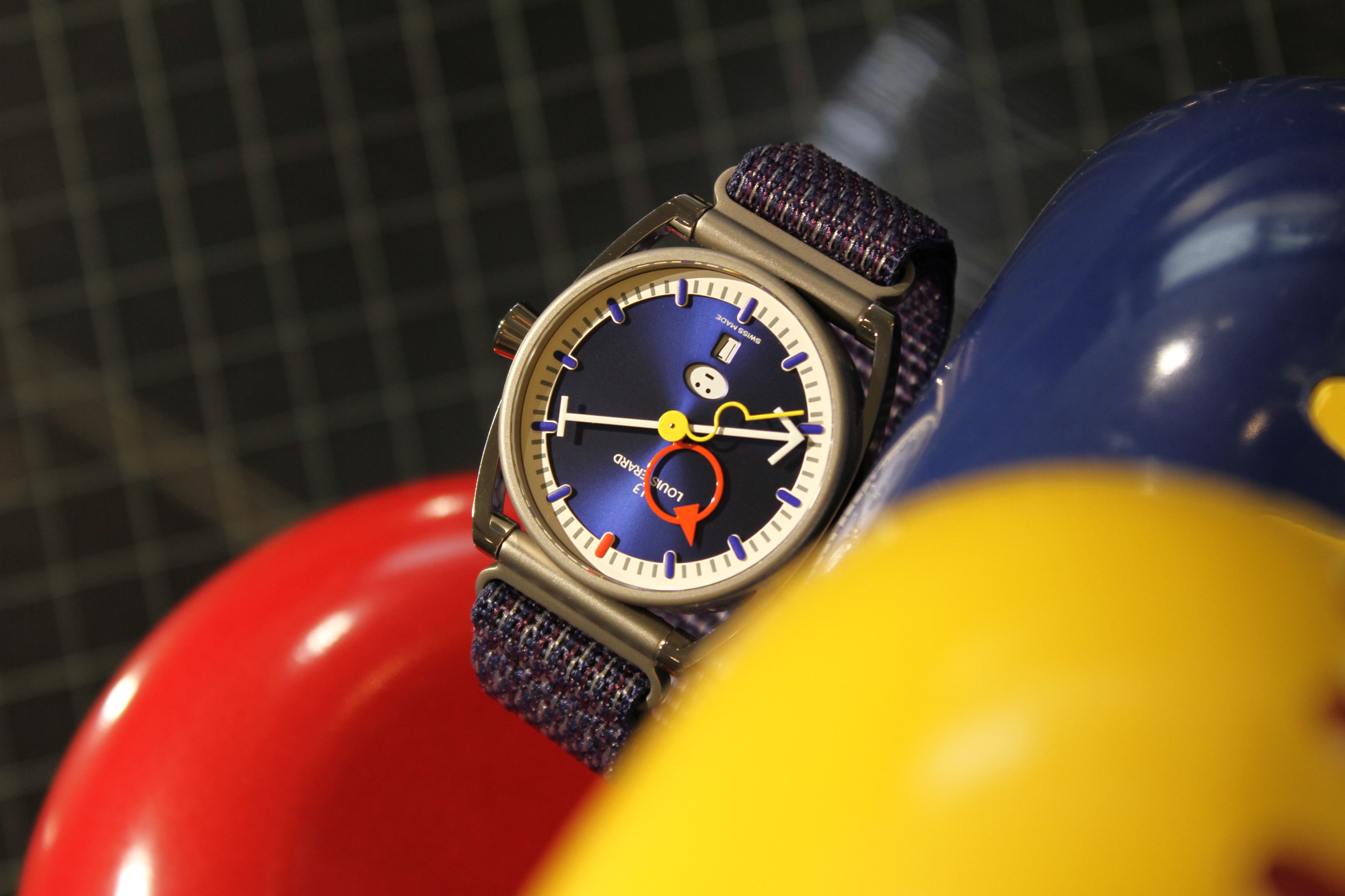 Louis Erard ×Alain Silberstein Hall of Fame Collection Smile-Day Blue LE75357TT05BTT90