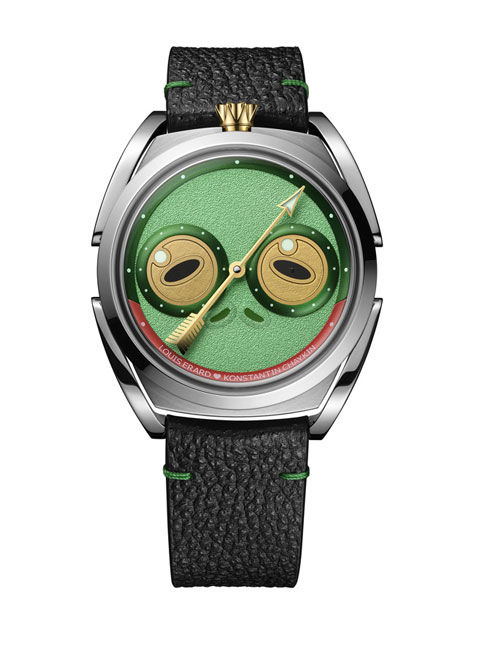 「Noirmont」X　Regulator　 Louis Erard × Konstantin Chaykin Unfrogettable LE85340AA01BVA191 ルイエラール　コンスタンティンチャイキン