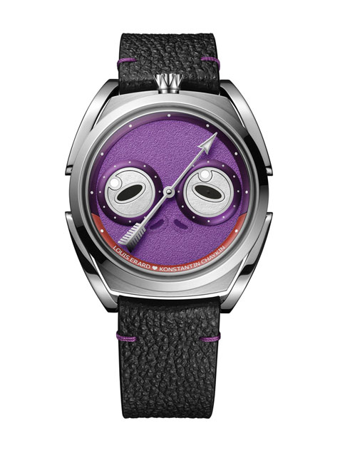 「Noirmont」X　Regulator　 Louis Erard × Konstantin Chaykin Unfrogettable　LE85340AA02BVA192 ルイエラール　コンスタンティンチャイキン