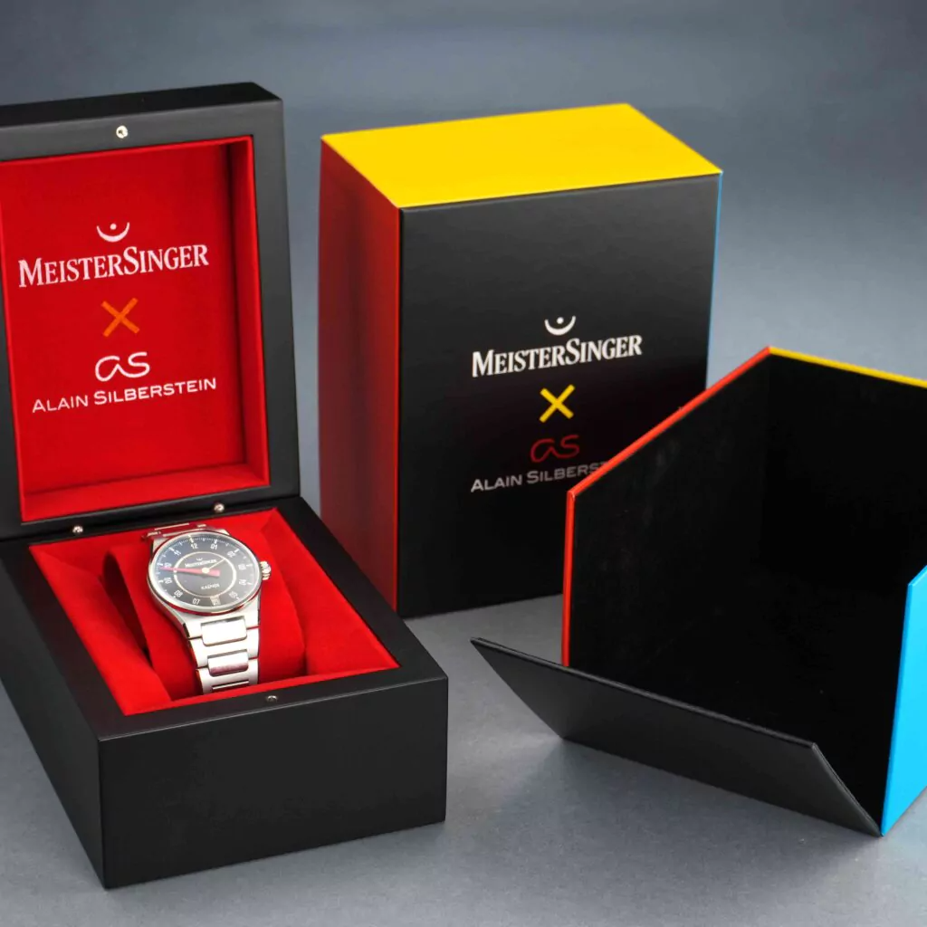 MeisterSinger × Alain Silberstein Edition Kaenos Open Date REF. ED-KSOD-AS2025（225本限定）