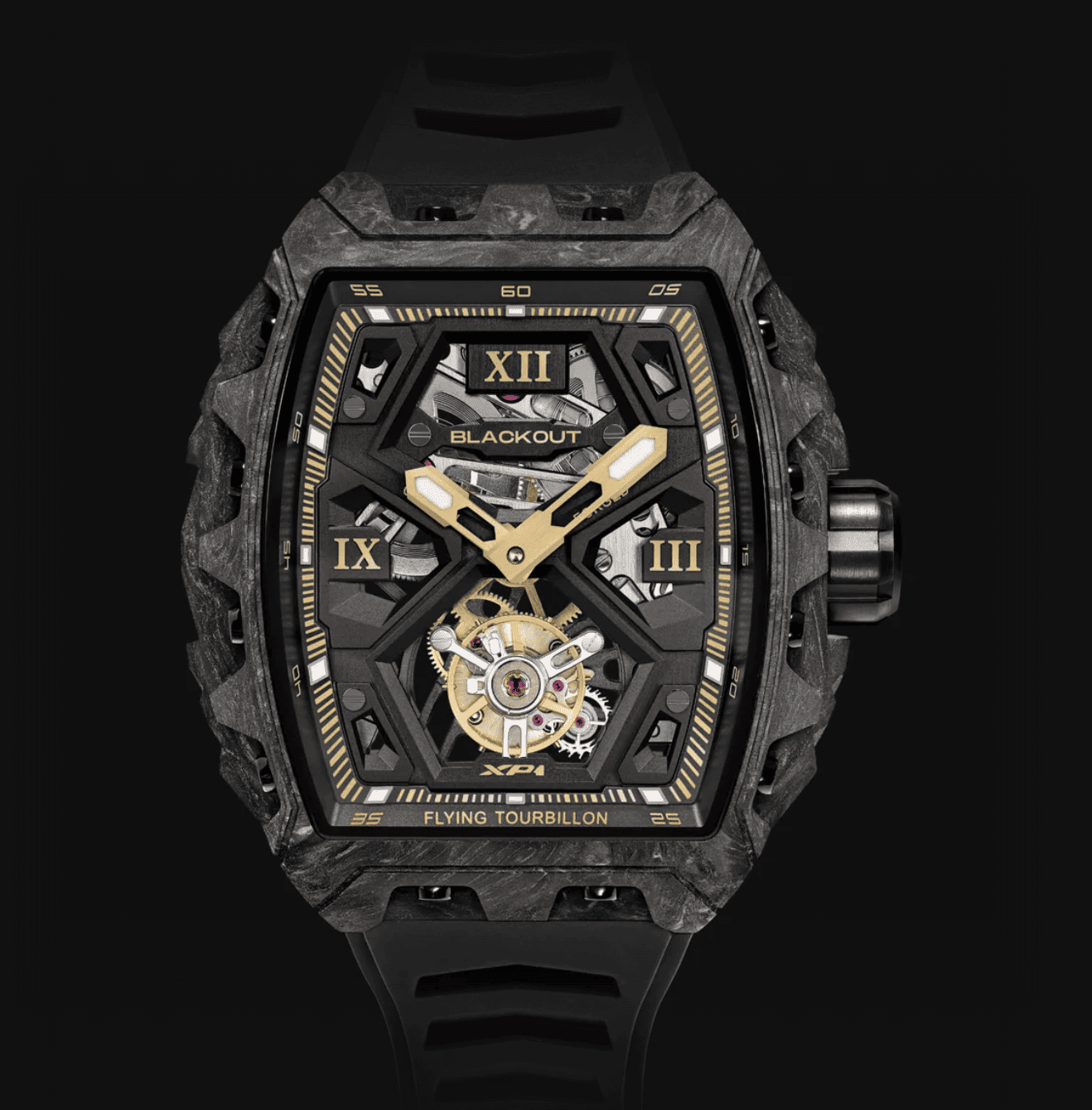 ブラックアウト　BLACKOUT XP1 トゥールビヨン LT センチュリオンBOXP1TBLTCGDCN