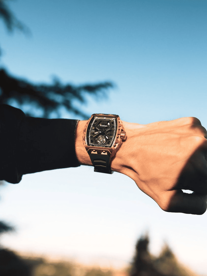   BLACKOUT WATCHES XP1 Tourbillon Titanium Rose Gold / BOXP1TBTIRGLTD