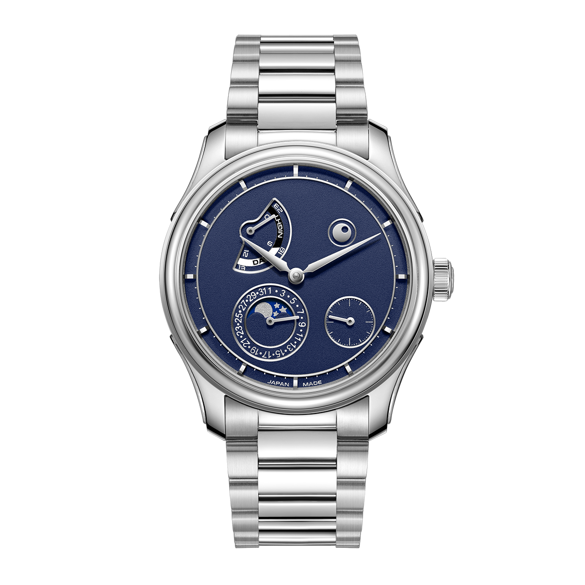 ZEROO C5 KEIGO Classic Automatic Moon Phase Limited Edition 300pcs　ZC005SDB