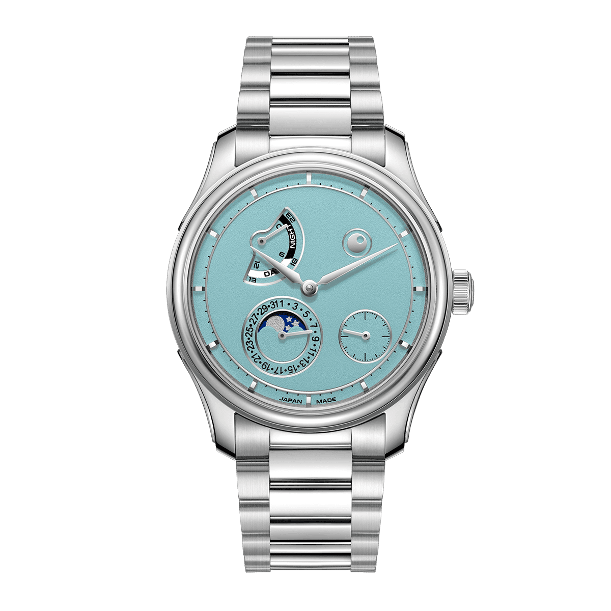 [NEW] ZEROO C5 KEIGO Classic Automatic Moon Phase Limited Edition 300pcs　ZC005SLB