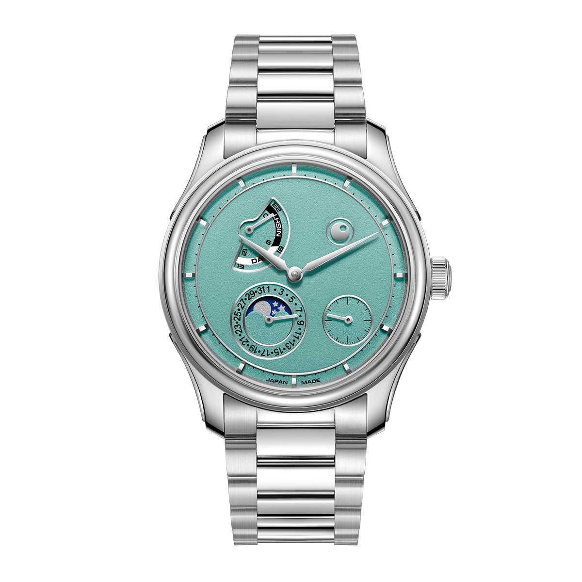 [NEW] ZEROO C5 KEIGO Classic Automatic Moon Phase Limited Edition 300pcs　ZC005SLG