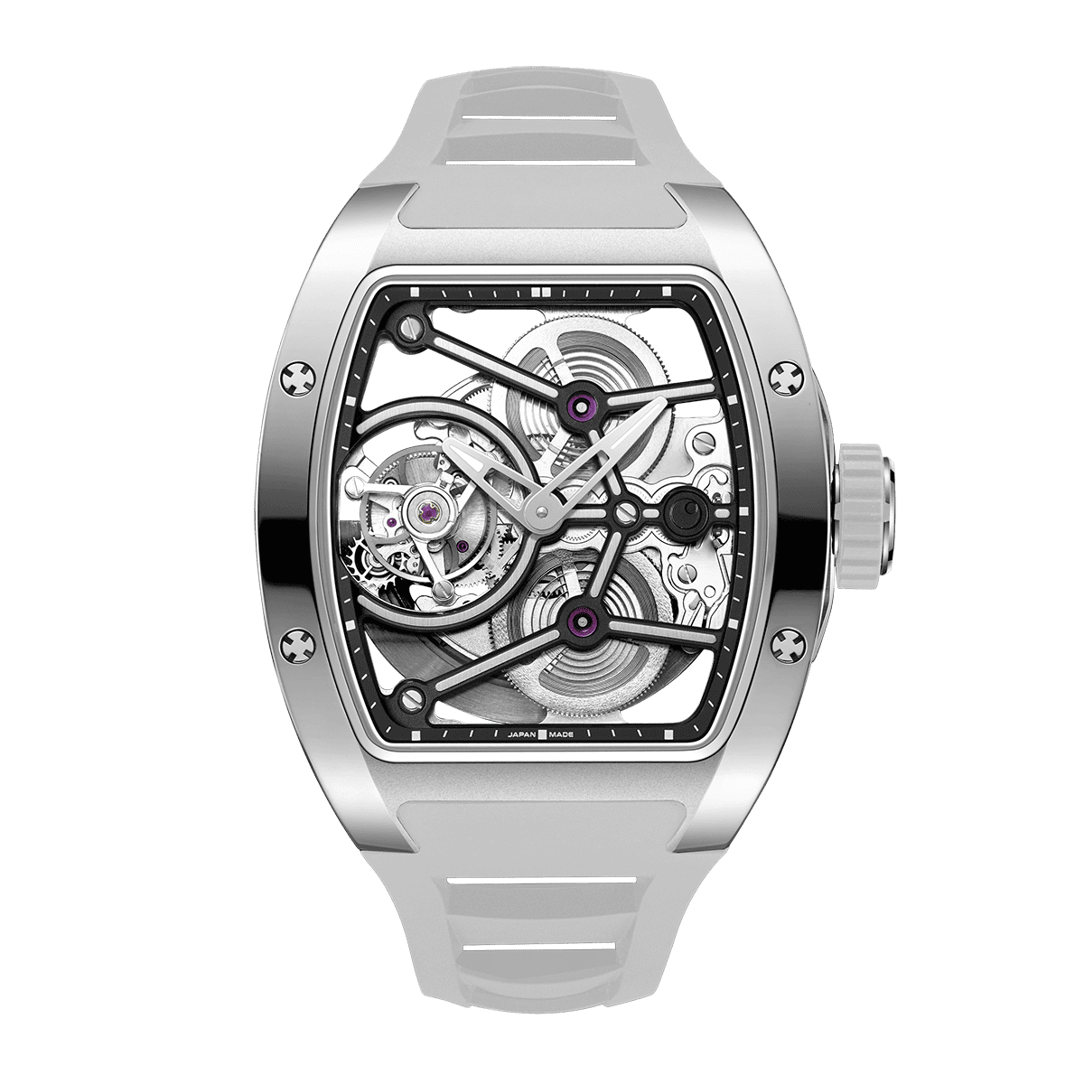 T10 THE ARCHER FULL SKELETON AUTOMATIC TOURBILLON ZT010PSWH