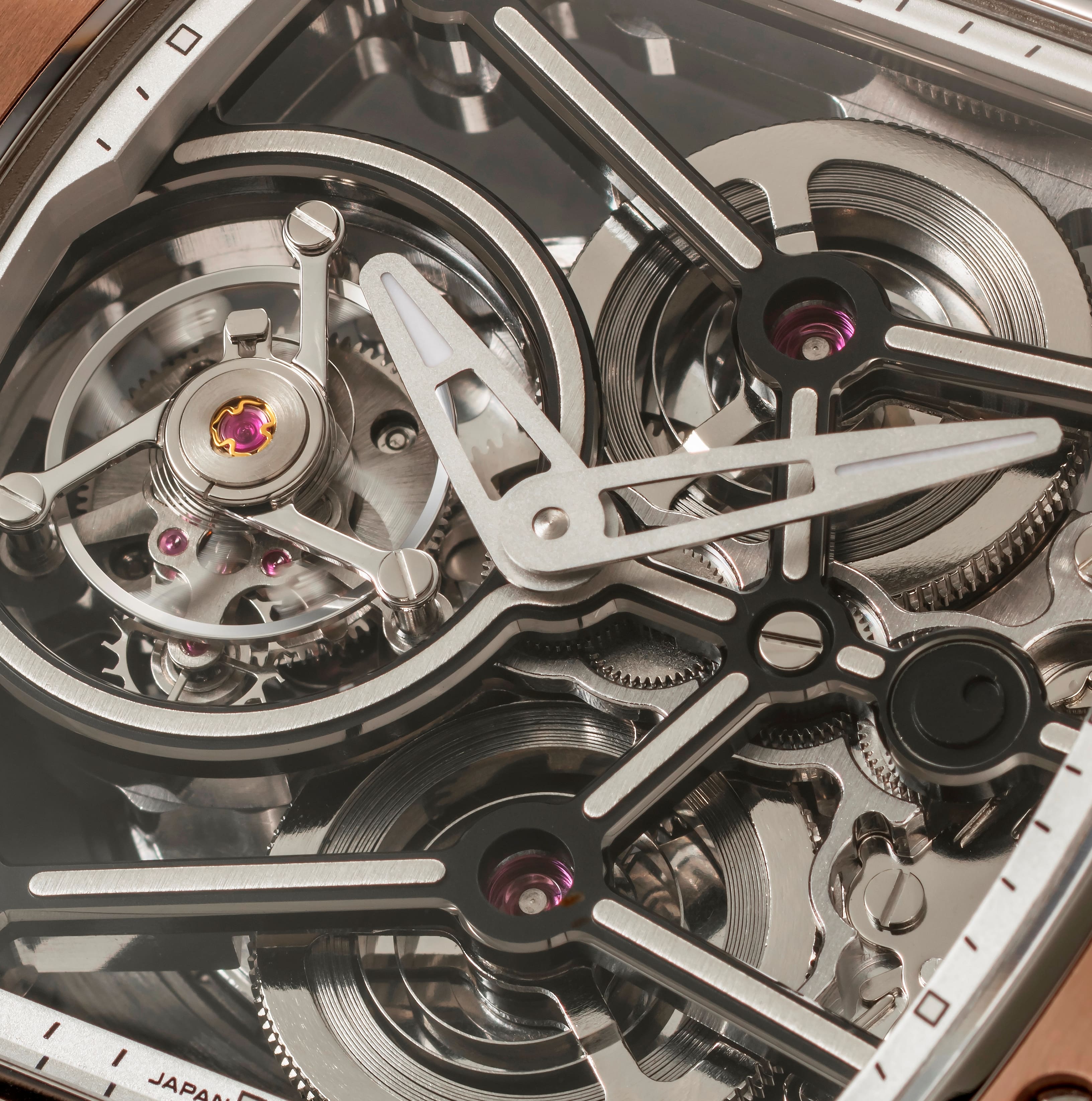 ZEROO T10  Automatic Tourbillon The Archer  阪急メンズ東京「FORTUNE TIME」20本限定モデル　品番:ZT010SRL