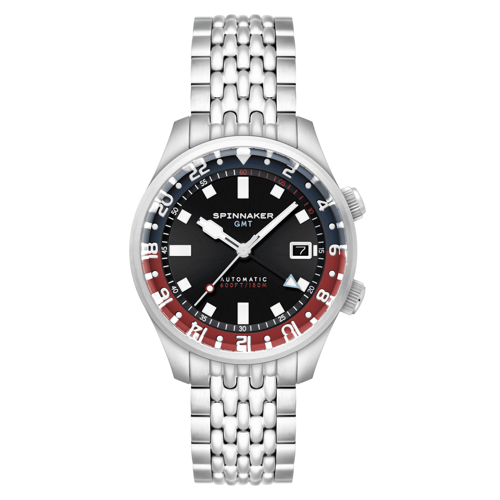 BRADNER GMT AUTOMATIC スピニカー　ダイバーズSP-5121-55　SPINNAKER　機械式時計　自動巻き時計 