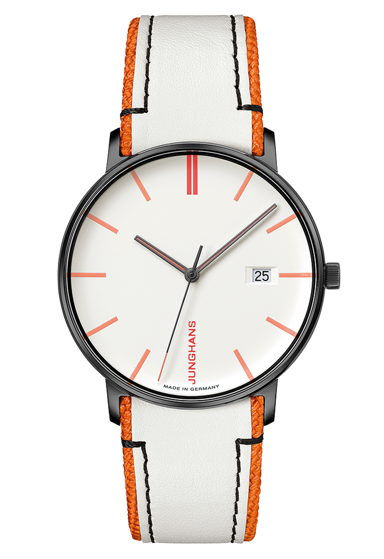初めての機械式腕時計にもおすすめのJunghans（ユンハンス）FORM（フォーム）シリーズ。主張しすぎないデザインと薄型ケースがスーツスタイルにも自然に馴染み、シンプルながらも確かな存在感を放ちます。見やすさ・軽さ・着け心地のバランスが優れ、ドイツ時計の実用性と美しさを実感できる一本です。日常に寄り添う「上質な道具」としての魅力を備え、ビジネスからオフシーンまで幅広く活躍。東京でユンハンスを選ぶなら、阪急メンズ東京 FORTUNE TIMEが正規販売店としておすすめです。