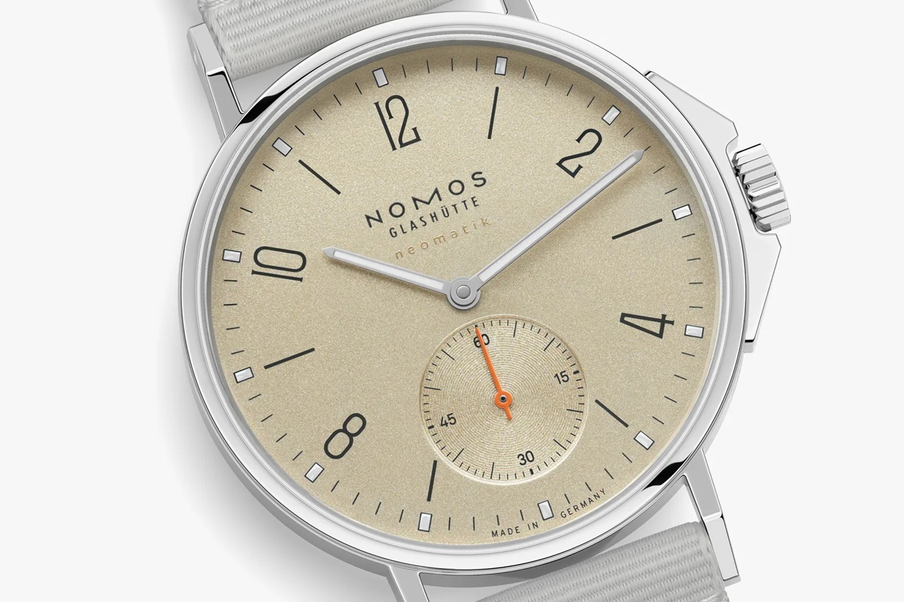 NOMOS アホイ ネオマティック サンド 文字盤画像 NOMOSGLASHÜTTE＋FORTUNE TIME 表参道ヒルズ店