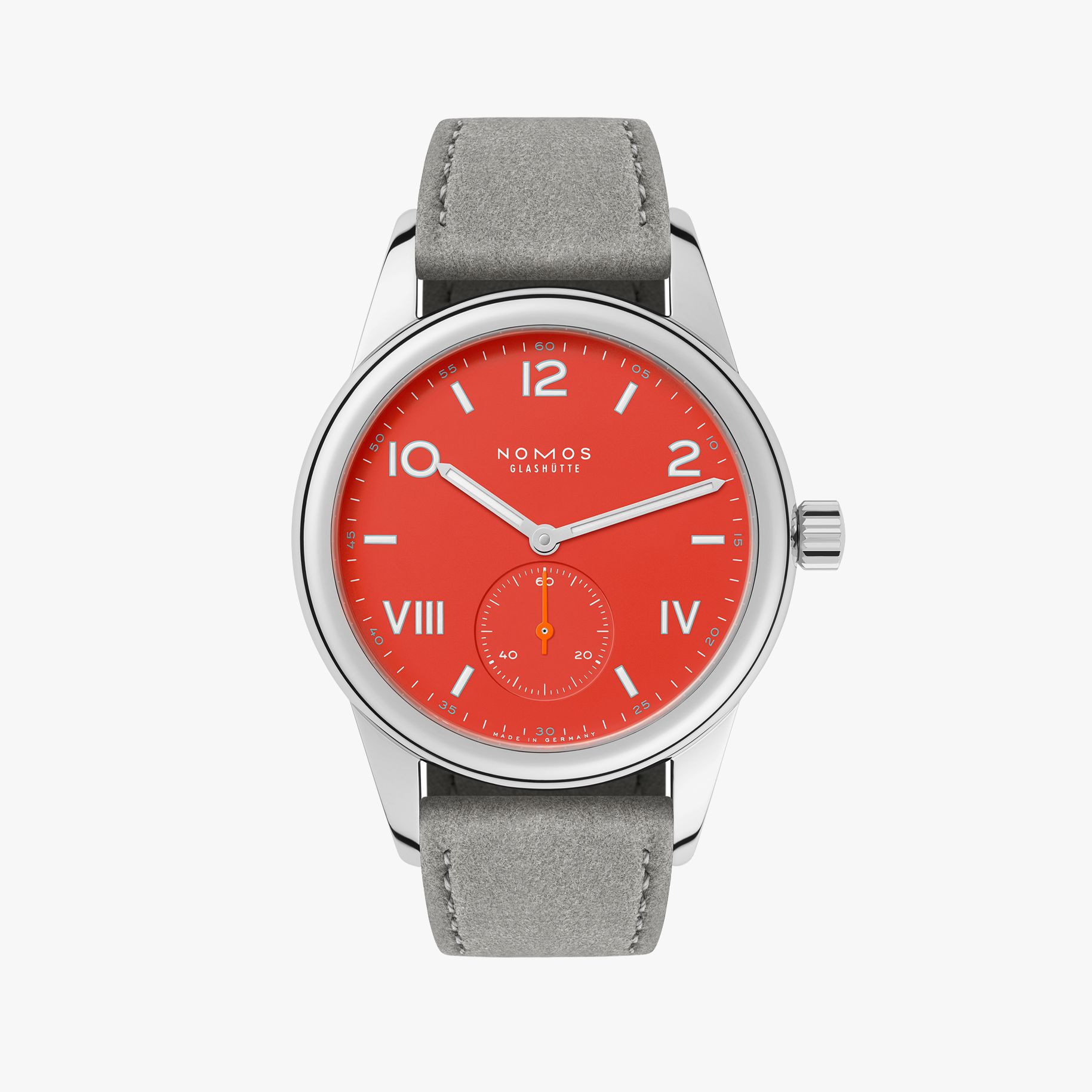 NOMOS クラブ キャンパス ノンストップレッド 正面画像 NOMOSGLASHÜTTE＋FORTUNE TIME 表参道ヒルズ店