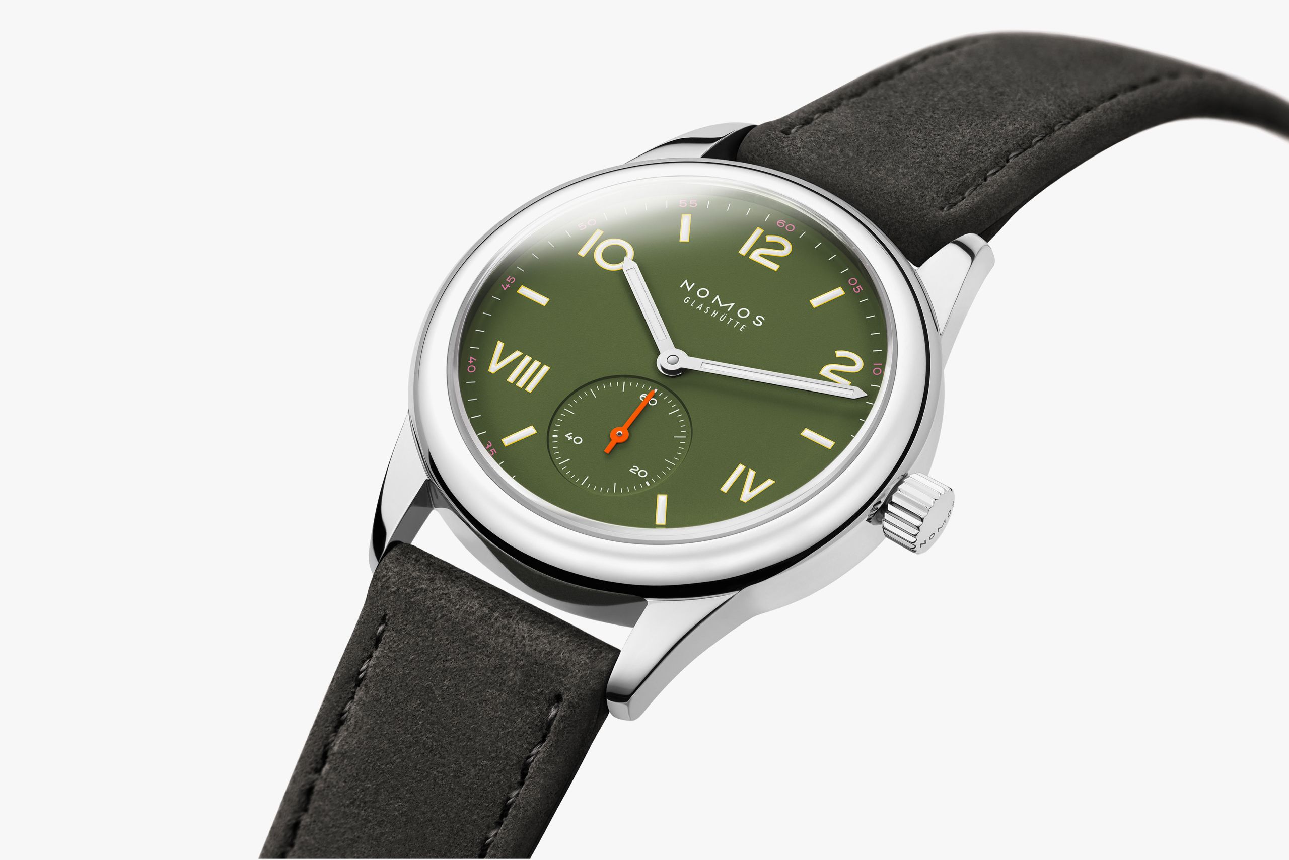 NOMOS クラブ キャンパス オールオリーブ 全体画像 NOMOSGLASHÜTTE＋FORTUNE TIME 表参道ヒルズ店