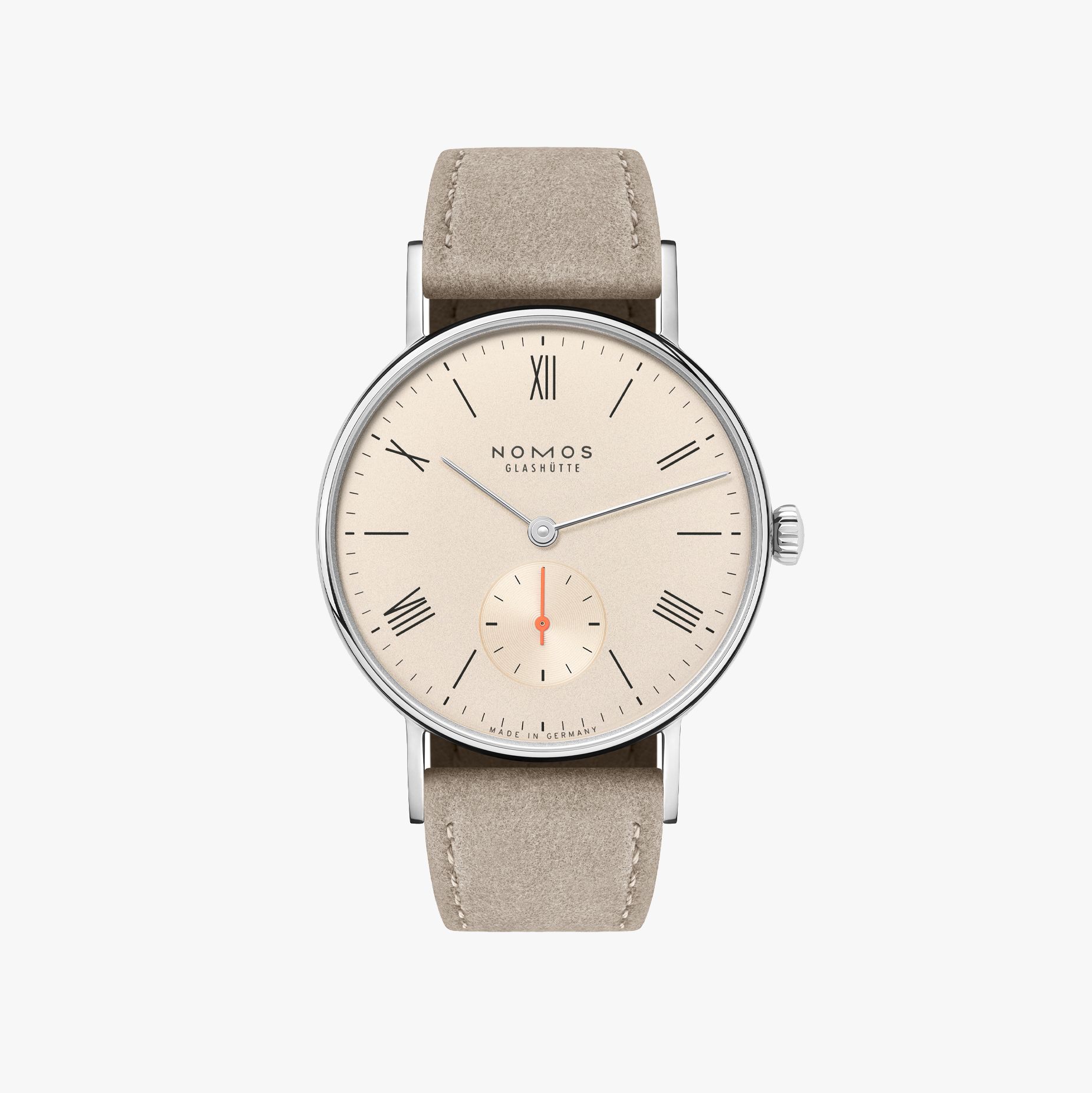 NOMOS ラドウィッグ 33 シャンパーニュ 正面画像 NOMOSGLASHÜTTE＋FORTUNE TIME 表参道ヒルズ店