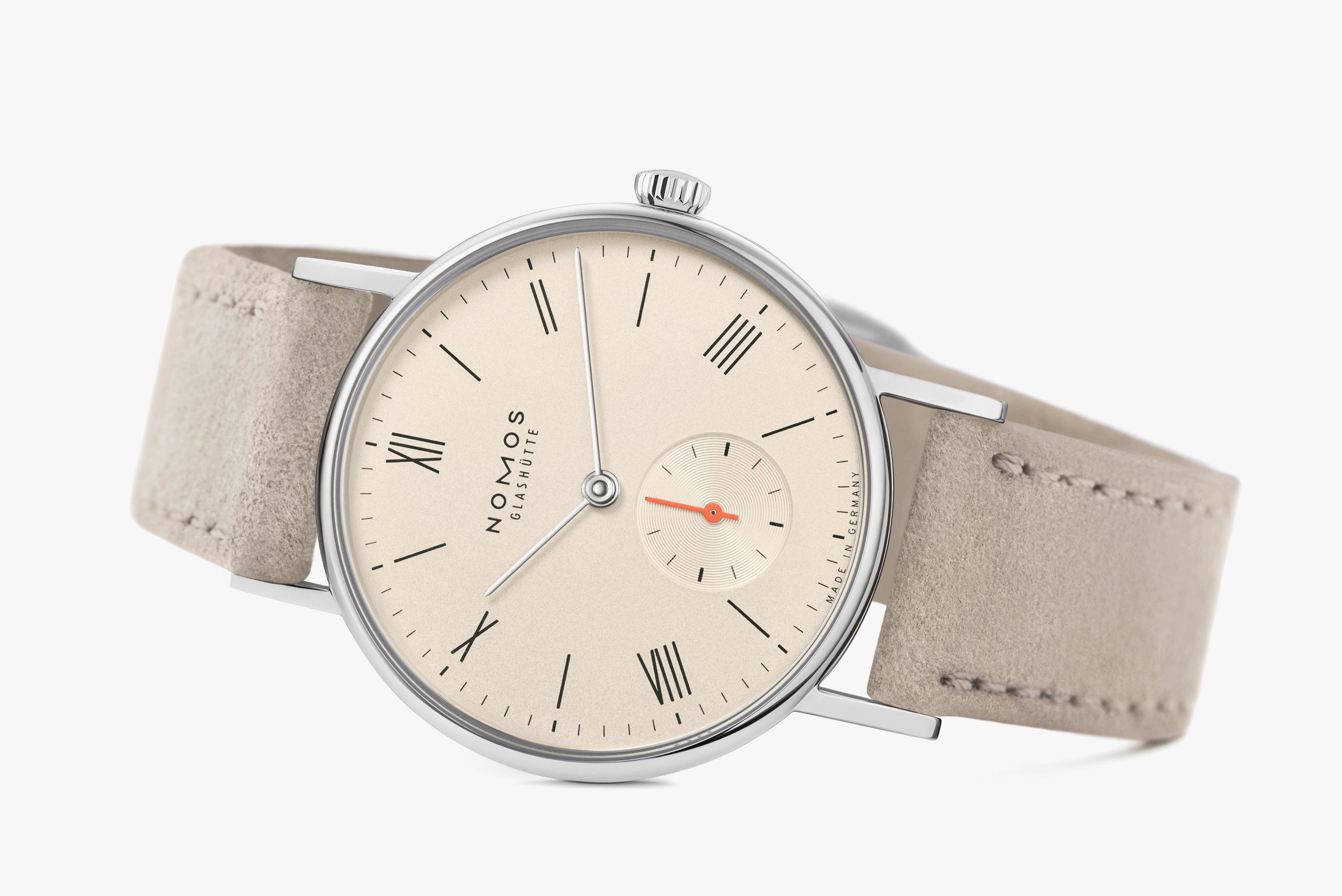NOMOS ラドウィッグ 33 シャンパーニュ 全体画像 NOMOSGLASHÜTTE＋FORTUNE TIME 表参道ヒルズ店