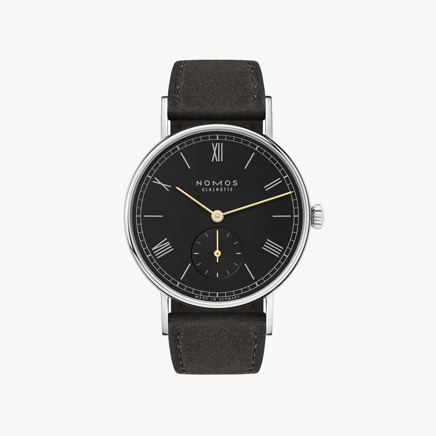 NOMOS ラドウィッグ 33 ノワール 正面画像 NOMOSGLASHÜTTE＋FORTUNE TIME 表参道ヒルズ店