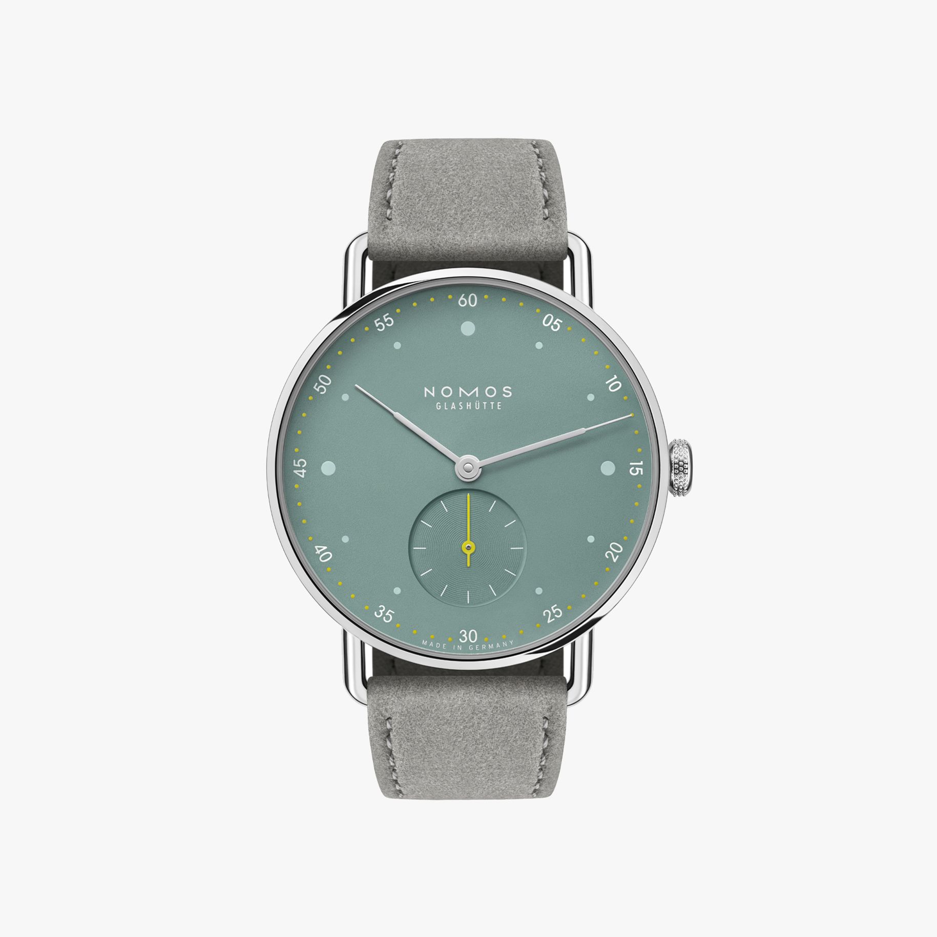 NOMOS メトロ 33 セージ 正面画像 NOMOSGLASHÜTTE＋FORTUNE TIME 表参道ヒルズ店