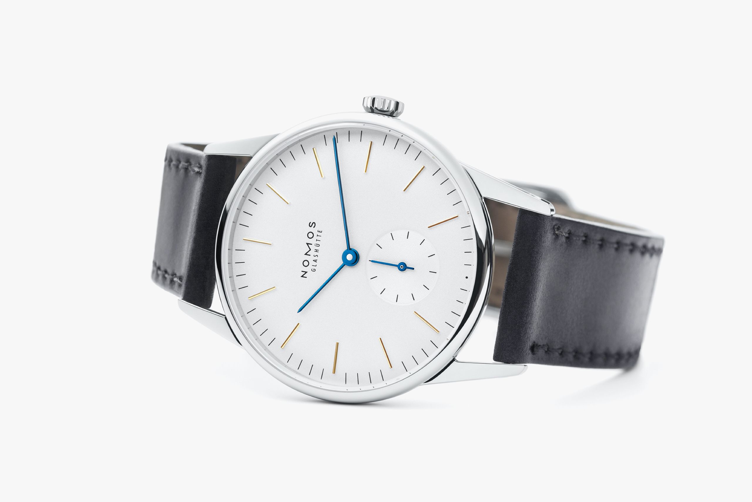 NOMOS オリオン ブルーハンド 全体画像 NOMOSGLASHÜTTE＋FORTUNE TIME 表参道ヒルズ店