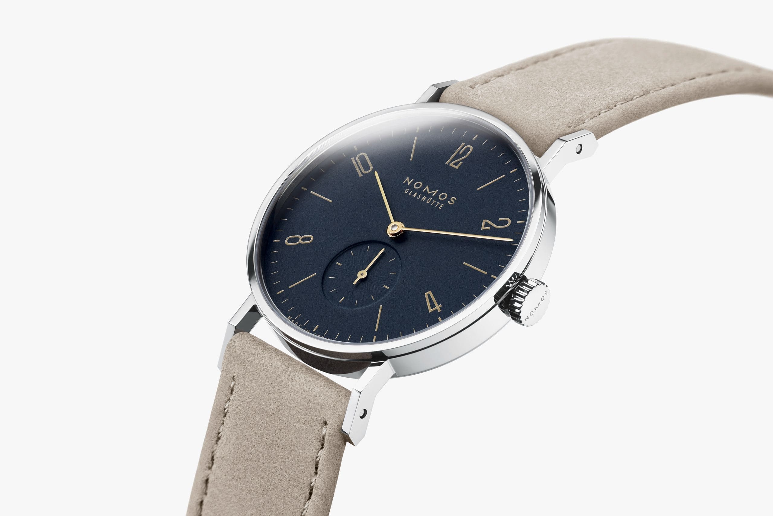 NOMOS タンジェント ミッドナイトブルー 斜め画像 NOMOSGLASHÜTTE＋FORTUNE TIME 表参道ヒルズ店