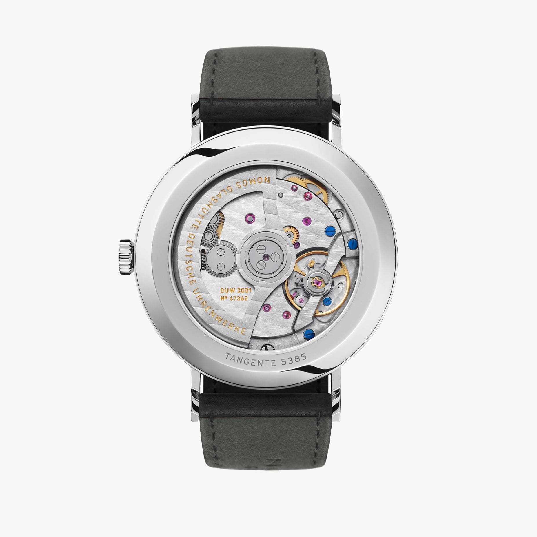 NOMOS タンジェント ネオマティック 39 シースルーバック画像 NOMOSGLASHÜTTE＋FORTUNE TIME 表参道ヒルズ店