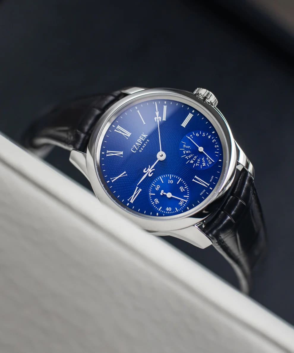 CZAPEK QUAI DES BERGUES SAPPHIRE Blue S