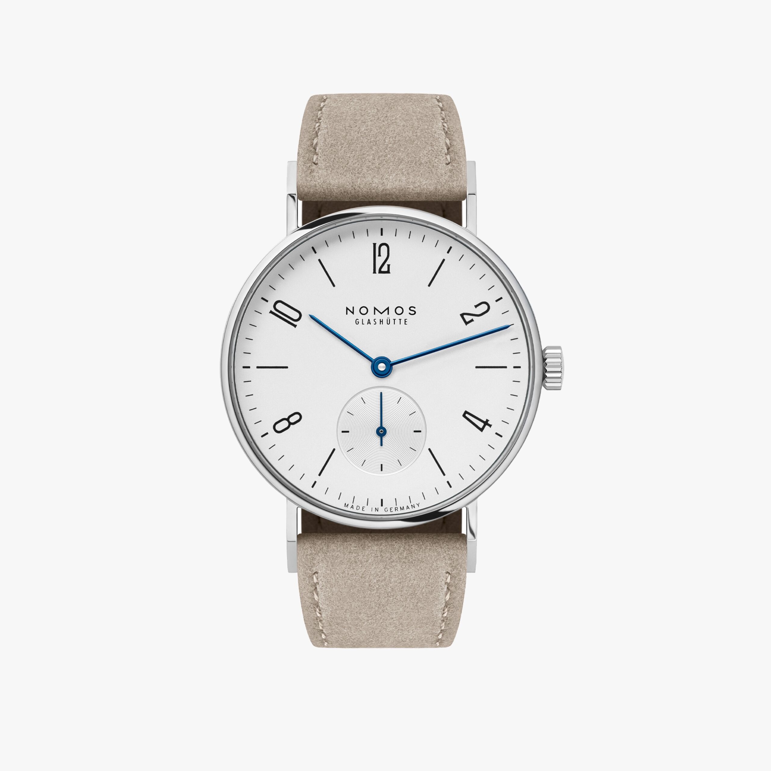 NOMOS GLASHÜTTE タンジェント 33 NM123 TN1A1W233 より優美な腕元にアイコニックなノモスを。小さなスペースに大きな感情があります。直径33ミリのこのタンジェントは明快なラインと正確な角度が結合して絶妙なプロポーションを作っています。