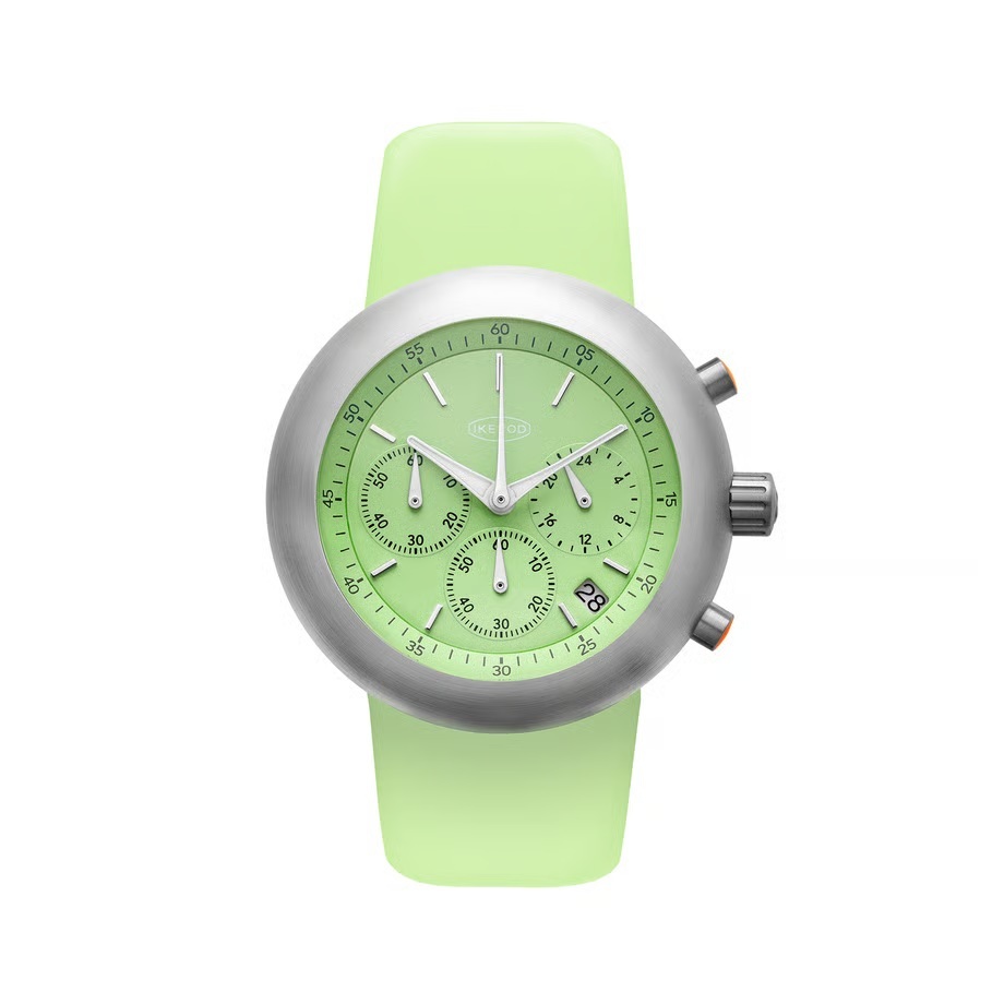 Chronopod IPC011SILP Pistachio Limited Edition ピスタチオグリーン色のダイヤル&シリコンラバーストラップ