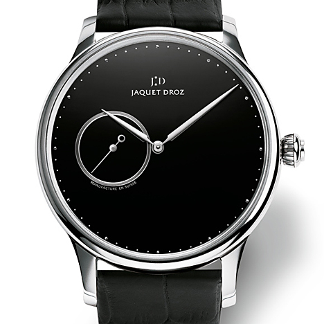 JAQUET DROZ
 GRANDE HEURE MINUTE ONYX | ジャケ・ドロー グラン・ウール ミニット オニキス