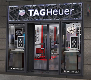 TAG Heuer(タグ・ホイヤー) 「エスパス タグ・ホイヤー 銀座」銀座・並木通り移転リニューアルオープンを記念し、最新モデルを国内初展示