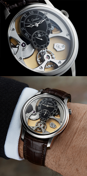 ROMAIN GAUTHIER(ローマン・ゴティエ) ローマン・ゴティエの「インサイトマイクロローター」に初のホワイトゴールドモデルが数量限定で登場