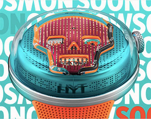 HYT(エイチ・ワイ・ティ) 2020新作 大胆に。鮮やかに。時を得て。5本限定、HYT「SOONOW DROP THREE」