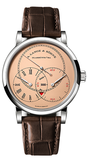A. LANGE & SÖHNE(A.ランゲ&ゾーネ) 2025新作 「秒」が主役。A.ランゲ&ゾーネ「リヒャルト・ランゲ・ジャンピングセコンド」