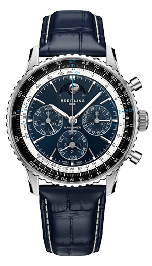 BREITLING(ブライトリング) 2026新作 高高度から着想を得た2つのナビタイマー パーペチュアルカレンダー クロノグラフが登場。ブライトリング「ナビタイマー B19 クロノグラフ 43 パーペチュアルカレンダー」