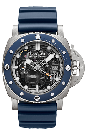 PANERAI(パネライ) 2026新作 現実世界で活躍するスケルトンツールウォッチ。パネライ「サブマーシブル GMT」
