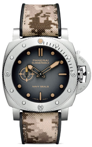 PANERAI(パネライ) 2024新作 レガシーはさらに強く。ネイビーシールズを称える、パネライ「サブマーシブル ネイビーシールズ エディション」