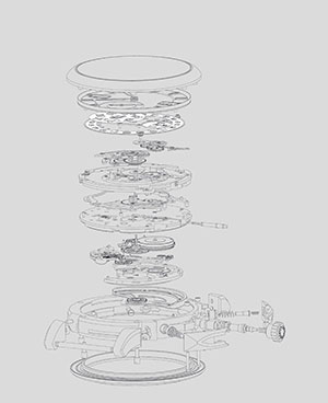 A. LANGE ＆ SÖHNE(A.ランゲ＆ゾーネ) 2020新作 軽快さとエレガンスを包み込むホワイトゴールドケース。A.ランゲ＆ゾーネ「オデュッセウス」