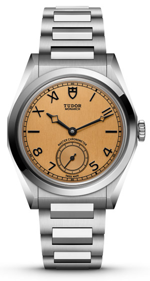 TUDOR(チューダー) 2026新作 ローマ数字とアラビア数字のアプライド アワーマーカーを備えた「チューダー モナーク」