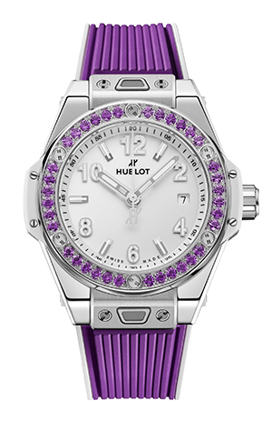 HUBLOT(ウブロ) 2026新作 紫が時を美しく彩る。ウブロ、アメジストパープルの「ビッグ・バン ジョイフル」を発表