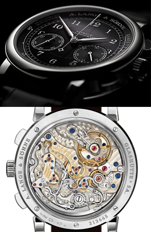 A. LANGE ＆ SÖHNE(A.ランゲ＆ゾーネ) 白と黒の鮮烈なカラーコンビネーション 「1815 クロノグラフ」