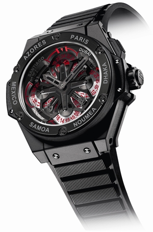 HUBLOT(ウブロ) GENEVA FAIR 2012最新作  キング・パワーウニコ GMT 