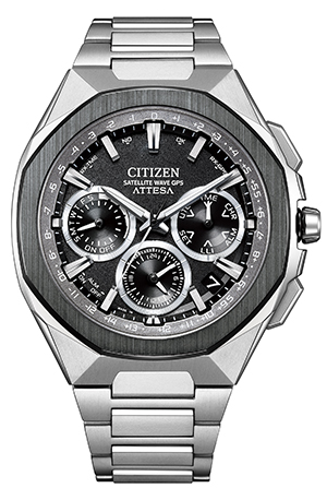 CITIZEN(シチズン) 2025新作 シチズン アテッサ初となる、セラミックス素材をベゼルに搭載した光発電エコ・ドライブGPS衛星電波時計が登場